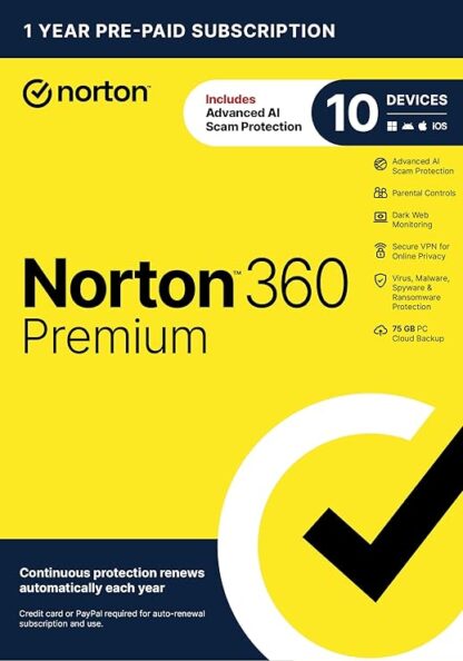 Norton 360 Premium [Key Card]